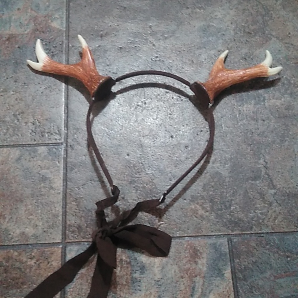 🦌 Deer Costume Antlers 🦌 Headband and Pin-on Tail - Picture 4 of 6